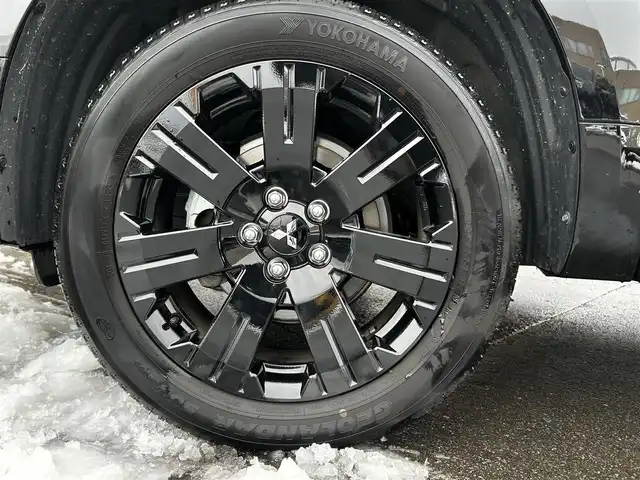 三菱 デリカＤ：５ ブラックエディション 道北・旭川 2024(令6)年 0.8万km アメジストブラック アルパイン11インチナビ/フリップダウンモニター/アラウンドビューモニター/フルセグTV/黒革シート/前席シートヒーター/ステアリングヒーター/両側パワースライドドア/パワーバックドア/コーナーセンサー/クルーズコントロール/ETC