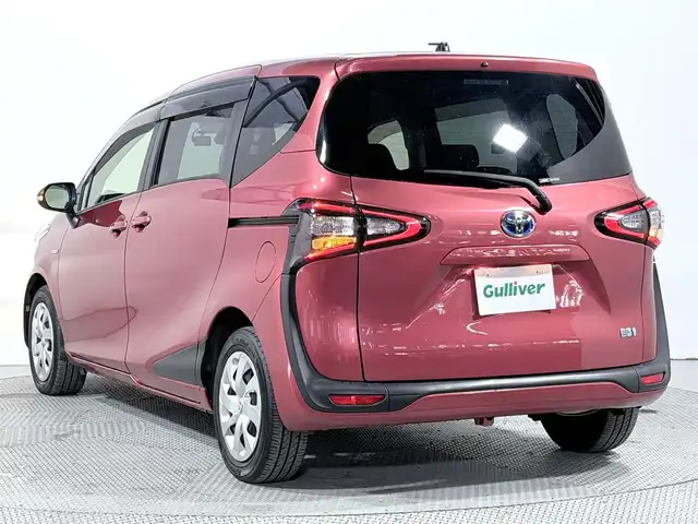 トヨタ シエンタ ハイブリッド G 大阪府 2016(平28)年 7万km レッドマイカM 純正ナビTV 両側パワースライドドア シートヒーター 衝突軽減ブレーキ レーンアシスト オートハイビーム スマートキー プッシュスタート オートライト 前後ドライブレコーダー ETC