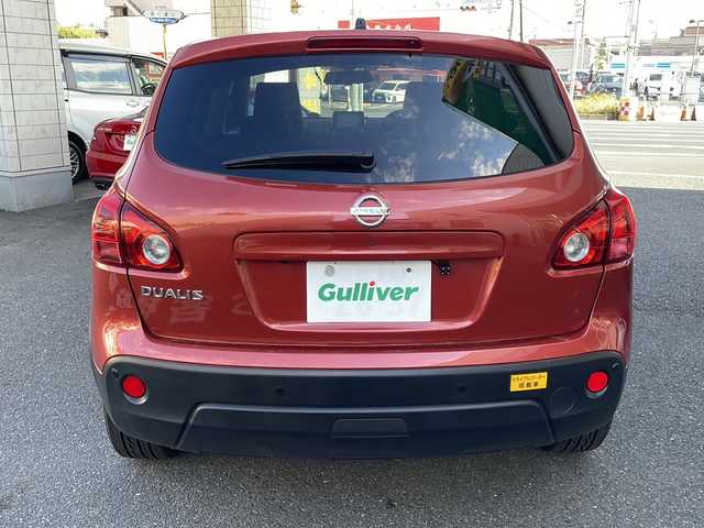 日産 デュアリス 20G 東京都 2007(平19)年 2.7万km オレンジ バックカメラ