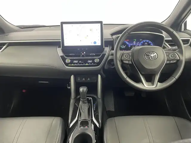 トヨタ カローラ クロス ハイブリッド Z 埼玉県 2023(令5)年 1.1万km プラチナホワイトパールマイカ 純正１０．５インチディスプレイオーディオ　パノラマルーフ　ＢＳＭ　バックカメラ　ビルトインＥＴＣ２．０　セーフティセンス　ＬＥＤヘッドライト　シートヒーター　ハーフレザーシート　地デジＴＶ