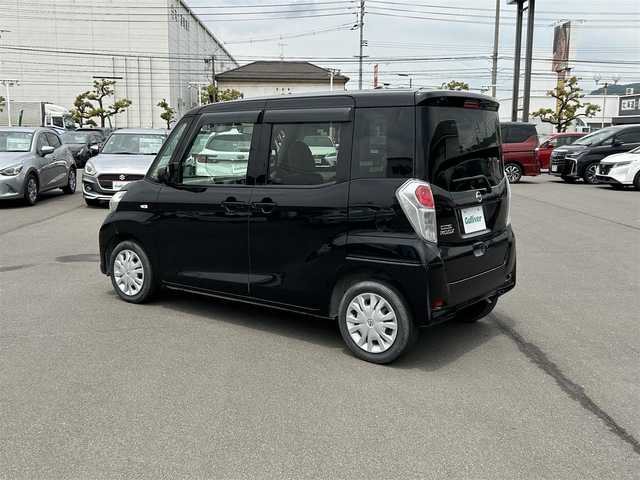 日産 デイズ ルークス X 岡山県 2018(平30)年 6.8万km ブラック 社外ナビ　/全周囲カメラ　/衝突被害軽減システム　/片側パワースライドドア　/バックカメラ　/前後ドライブレコーダー　/ETC　/横滑り防止装置　/Bluetooth　/14インチ純正アルミホイール　/USB入力端子