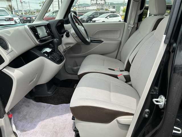 日産 デイズ ルークス X 岡山県 2018(平30)年 6.8万km ブラック 社外ナビ　/全周囲カメラ　/衝突被害軽減システム　/片側パワースライドドア　/バックカメラ　/前後ドライブレコーダー　/ETC　/横滑り防止装置　/Bluetooth　/14インチ純正アルミホイール　/USB入力端子