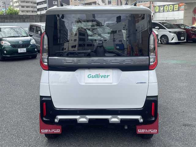 三菱 デリカミニ T プレミアム 神奈川県 2023(令5)年 0.6万km アメジストブラック/シルキーホワイト ４WD＆ターボ付/e-Assist/・マイパイロット/・レーダークルーズコントロール/・衝突被害軽減ブレーキシステム/・前方衝突予測警報/・踏み間違い衝突防止アシスト/・車線逸脱警報アシスト/・車線逸脱警報システム/・車線逸脱防止支援機能/・ふらつき警報/・標識認識システム/・先行車発進通知/・オートマチックハイビーム/ヒルディセントコントロール/社外メモリナビ＆フルセグTV/CD/DVD/SD/SDRec/BT/社外ツィーター/アラウンドビューモニター/社外前後ドライブレコーダー/ビルトインETC2.0/ハーフレザーシート/前席シートヒーター/オートホールド/電動パーキングブレーキ/ステアリングヒーター/パドルシフト/ステアリングリモコン/純正15inアルミホイール/ルーフレール/オートライト/LEDライト/フォグランプ/ウインカー付電格ミラー/スマートキー/プッシュスタート/W＆サイドエアバッグ/横滑り防止装置/ABS/サンシェード/ドアバイザー/純正ゴムマット/保証書/取扱説明書/スペアキー×２
