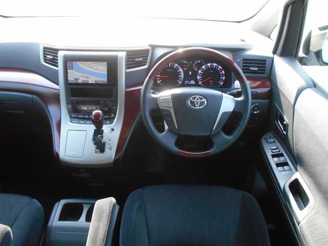 トヨタ ヴェルファイア 2．4Z 福岡県 2009(平21)年 11.4万km ホワイトパールクリスタルシャイン ●ワンオーナー/●左側パワースライドドア/●純正HDDナビ/フルセグTV/●バックカメラ/●前後コーナーセンサー/●純正フリップダウンモニター/●スマートキー×2/●エンジンプッシュスタート/●ETC