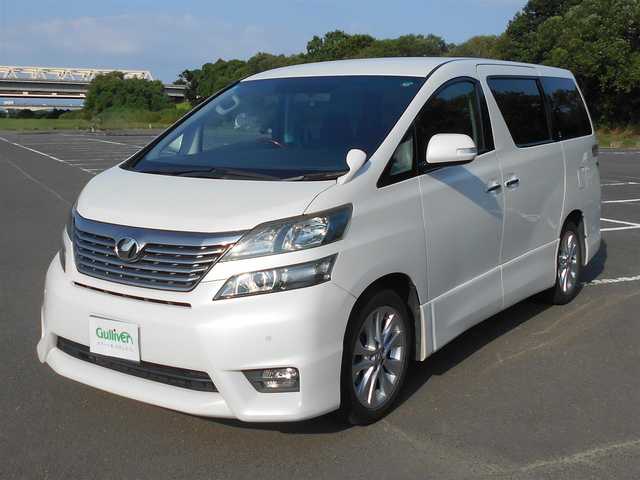 トヨタ ヴェルファイア 2．4Z 福岡県 2009(平21)年 11.4万km ホワイトパールクリスタルシャイン ●ワンオーナー/●左側パワースライドドア/●純正HDDナビ/フルセグTV/●バックカメラ/●前後コーナーセンサー/●純正フリップダウンモニター/●スマートキー×2/●エンジンプッシュスタート/●ETC