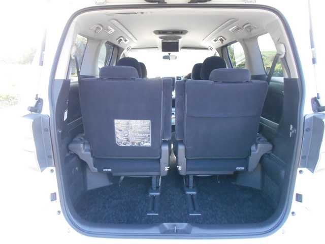 トヨタ ヴェルファイア 2．4Z 福岡県 2009(平21)年 11.4万km ホワイトパールクリスタルシャイン ●ワンオーナー/●左側パワースライドドア/●純正HDDナビ/フルセグTV/●バックカメラ/●前後コーナーセンサー/●純正フリップダウンモニター/●スマートキー×2/●エンジンプッシュスタート/●ETC