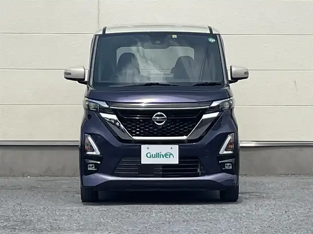 日産 ルークス HWS X プロパイロットED 茨城県 2022(令4)年 3.8万km アメジストパープル 純正9インチナビ/フルセグテレビ/アラウンドビューモニター/プルパイロット機能/アイドリングストップ/両側パワスラ/パワーステアリング/パワーウィンドウ/プッシュスタート/純正フロアマット/純正AW/VDC/LDW/ETC