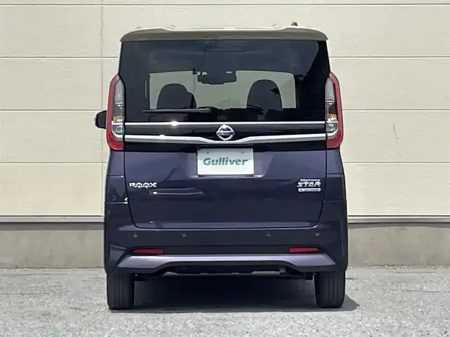 日産 ルークス HWS X プロパイロットED 茨城県 2022(令4)年 3.8万km アメジストパープル 純正9インチナビ/フルセグテレビ/アラウンドビューモニター/プルパイロット機能/アイドリングストップ/両側パワスラ/パワーステアリング/パワーウィンドウ/プッシュスタート/純正フロアマット/純正AW/VDC/LDW/ETC