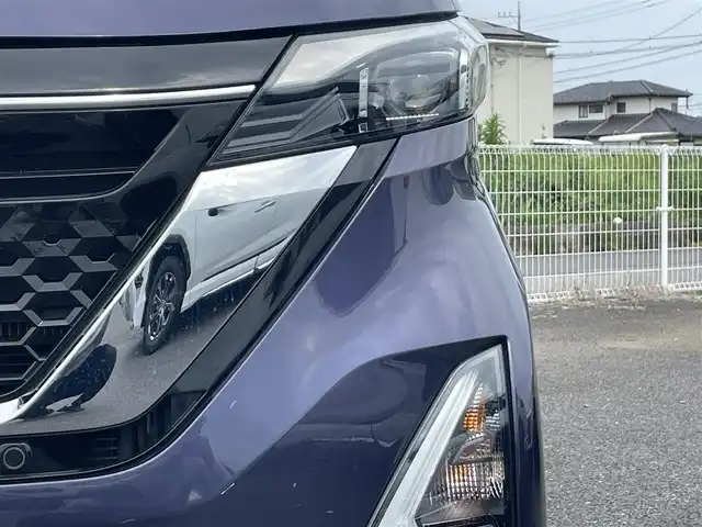 日産 ルークス HWS X プロパイロットED 茨城県 2022(令4)年 3.8万km アメジストパープル 純正9インチナビ/フルセグテレビ/アラウンドビューモニター/プルパイロット機能/アイドリングストップ/両側パワスラ/パワーステアリング/パワーウィンドウ/プッシュスタート/純正フロアマット/純正AW/VDC/LDW/ETC