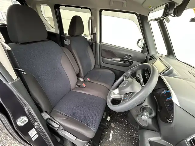 日産 ルークス HWS X プロパイロットED 茨城県 2022(令4)年 3.8万km アメジストパープル 純正9インチナビ/フルセグテレビ/アラウンドビューモニター/プルパイロット機能/アイドリングストップ/両側パワスラ/パワーステアリング/パワーウィンドウ/プッシュスタート/純正フロアマット/純正AW/VDC/LDW/ETC