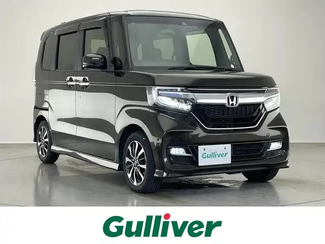 ホンダ Ｎ ＢＯＸ カスタム G EX ホンダセンシング 愛知県 2018(平30)年 4.9万km プレミアムグラマラスブロンズP 純正ナビ　両側パワスラ　禁煙　バックカメラ　Ｂｌｕｅｔｏｏｔｈ　フルセグＴＶ　ＤＶＤ　ドラレコ　ＥＴＣ　ホンダセンシング　衝突軽減　追従クルコン　ＬＥＤオートライト　純正ＡＷ　車線逸脱　フォグ　ＵＳＢ　誤発進抑制　プッシュスタート　スマートキー　オートリトラミラー　プラズマクラスター　アレルクリーンプラスシート　カーテンエアバッグ