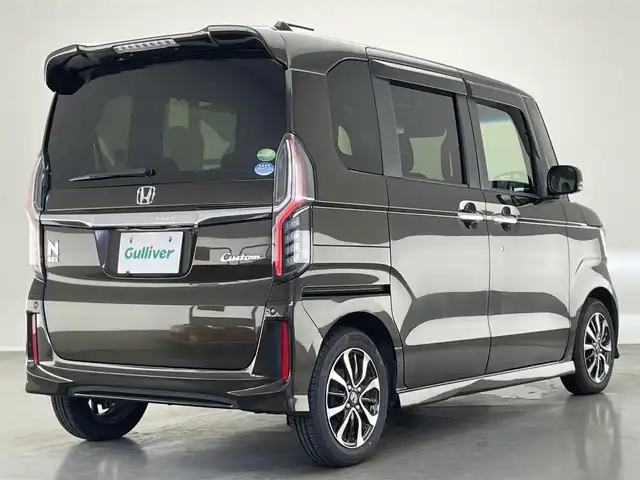 ホンダ Ｎ ＢＯＸ カスタム G EX ホンダセンシング 愛知県 2018(平30)年 4.9万km プレミアムグラマラスブロンズP 純正ナビ　両側パワスラ　禁煙　バックカメラ　Ｂｌｕｅｔｏｏｔｈ　フルセグＴＶ　ＤＶＤ　ドラレコ　ＥＴＣ　ホンダセンシング　衝突軽減　追従クルコン　ＬＥＤオートライト　純正ＡＷ　車線逸脱　フォグ　ＵＳＢ　誤発進抑制　プッシュスタート　スマートキー　オートリトラミラー　プラズマクラスター　アレルクリーンプラスシート　カーテンエアバッグ