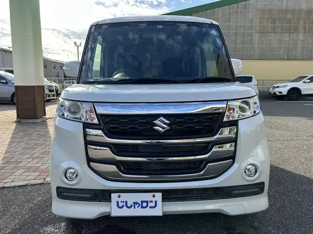スズキ スペーシア カスタム Z 新潟県 2017(平29)年 10.3万km ピュアホワイトP (株)IDOMが運営する【じしゃロン新潟店】の自社ローン専用車両になります。/こちらは現金またはオートローンご利用時の価格です。自社ローンご希望の方は別途その旨お申付け下さい/プッシュスタート/スマートキー/純正ナビ/CD、DVD、FM、AM視聴可能/フルセグテレビ(走行時視聴可能)/シートヒーター(D席のみ)/パワースライドドア/純正AW/純正キセノンヘッドランプ/ウインカーミラー