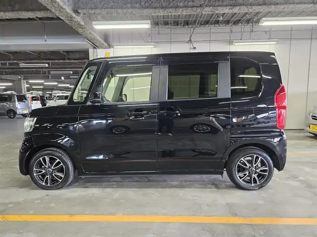 ホンダ Ｎ ＢＯＸ G EX ホンダセンシング 長崎県 2017(平29)年 3.8万km クリスタルブラックパール 〇純正ナビ/〇フルセグTV/〇パワースライドドア(助手席側)/〇バックカメラ/〇ビルトインETC/〇前後ドライブレコーダー/〇アダプティブクルーズコントロール/〇ホンダセンシング/〇SRSエアバッグ/〇プラズマクラスター付オートライト/〇LEDヘッドランプ/〇チップアップ機能付スライドリアシート/〇ステアリングスイッチ/〇社外14インチアルミホイール/〇スマートキーシステム/プッシュエンジンスタート/〇禁煙車