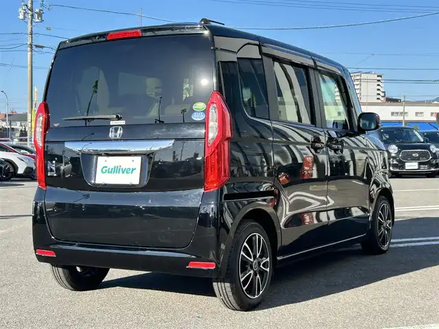 ホンダ Ｎ ＢＯＸ G EX ホンダセンシング 長崎県 2017(平29)年 3.8万km クリスタルブラックパール 〇純正ナビ/〇フルセグTV/〇パワースライドドア(助手席側)/〇バックカメラ/〇ビルトインETC/〇前後ドライブレコーダー/〇アダプティブクルーズコントロール/〇ホンダセンシング/〇SRSエアバッグ/〇プラズマクラスター付オートエアコン/〇LEDヘッドランプ/〇チップアップ機能付スライドリアシート/〇ステアリングスイッチ/〇社外14インチアルミホイール/〇スマートキーシステム/プッシュエンジンスタート/〇禁煙車