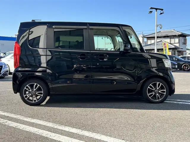 ホンダ Ｎ ＢＯＸ G EX ホンダセンシング 長崎県 2017(平29)年 3.8万km クリスタルブラックパール 〇純正ナビ/〇フルセグTV/〇パワースライドドア(助手席側)/〇バックカメラ/〇ビルトインETC/〇前後ドライブレコーダー/〇アダプティブクルーズコントロール/〇ホンダセンシング/〇SRSエアバッグ/〇プラズマクラスター付オートエアコン/〇LEDヘッドランプ/〇チップアップ機能付スライドリアシート/〇ステアリングスイッチ/〇社外14インチアルミホイール/〇スマートキーシステム/プッシュエンジンスタート/〇禁煙車