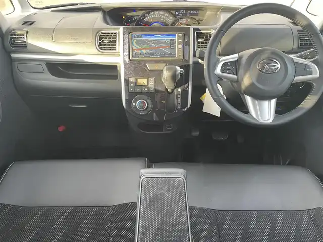 ダイハツ タント カスタムRSトップED VS SAⅢ 福島県 2019(令1)年 5.5万km パールホワイトⅢ ワンオーナー/純正メモリーナビ/CD/DVD/BT/SD/USB/フルセグTV/スマートアシスト3/パノラマモニター/両側パワースライドドア/ハーフレザー調シート/シートヒーター/アイドリングストップ/ステアリングリモコン/純正ドライブレコーダー/オートハイビーム/LEDヘッドライト/フォグライト/プッシュスタート/ドアバイザー/フロアマット/ETC