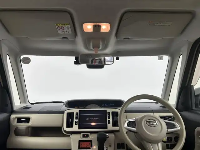 ダイハツ ムーヴ キャンバス G ホワイトアクセント リミテッド SAⅢ 千葉県 2019(令1)年 4万km ナチュラルベージュマイカM 禁煙車/純正8インチナビ/・NSZN-X69D/・CD/DVD/BT/HDMI/フルセグ/スマートアシストIII/車線逸脱警報機能/全方位カメラ/両側パワースライドドア/LEDヘッドライト/フォグライト/オートライト/オートハイビーム/ETC/スマートキー/スペアキー/アイドリングストップ/横滑り防止装置/ドアバイザー/フロアマット