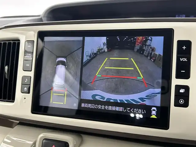 ダイハツ ムーヴ キャンバス G ホワイトアクセント リミテッド SAⅢ 千葉県 2019(令1)年 4万km ナチュラルベージュマイカM 禁煙車/純正8インチナビ/・NSZN-X69D/・CD/DVD/BT/HDMI/フルセグ/スマートアシストIII/車線逸脱警報機能/全方位カメラ/両側パワースライドドア/LEDヘッドライト/フォグライト/オートライト/オートハイビーム/ETC/スマートキー/スペアキー/アイドリングストップ/横滑り防止装置/ドアバイザー/フロアマット