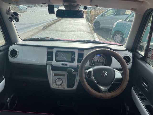 スズキ ハスラー G 神奈川県 2015(平27)年 4.5万km キャンディピンクメタリック/ホワイト2トーンルーフ 純正メモリナビ/バックカメラ/ETC/ステアリングスイッチ/プッシュスタート/スマートキー/スペアキー/取説・保証書