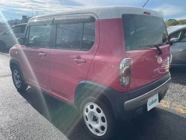 スズキ ハスラー G 神奈川県 2015(平27)年 4.5万km キャンディピンクメタリック/ホワイト2トーンルーフ 純正メモリナビ/バックカメラ/ETC/ステアリングスイッチ/プッシュスタート/スマートキー/スペアキー/取説・保証書