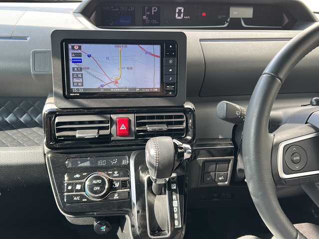 ダイハツ タント カスタム RS セレクション 埼玉県 2020(令2)年 3.3万km ブラックマイカメタリック 純正ナビ　/CD/DVD/SD　/ETC/衝突軽減B/ロングスライドシート/両側電動ドア　/バックカメラ　/コーナーセンサー　/TRC　/クルコン/前席シートヒーター　/スマートキー2本/保証書/取扱説明書/後席サンシェード　/シートバックテーブル/オートライト　/電格ミラー　/Pスタート