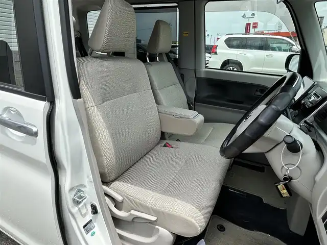 ダイハツ タント X 富山県 2015(平27)年 5.3万km パールホワイトⅢ 社外９型ナビ/Bluetooth/フルセグTV/ドライブレコーダー/片側パワースライドドア/プッシュスタート/スマートキー/LEDヘッドライト/オートライト/横滑り防止装置