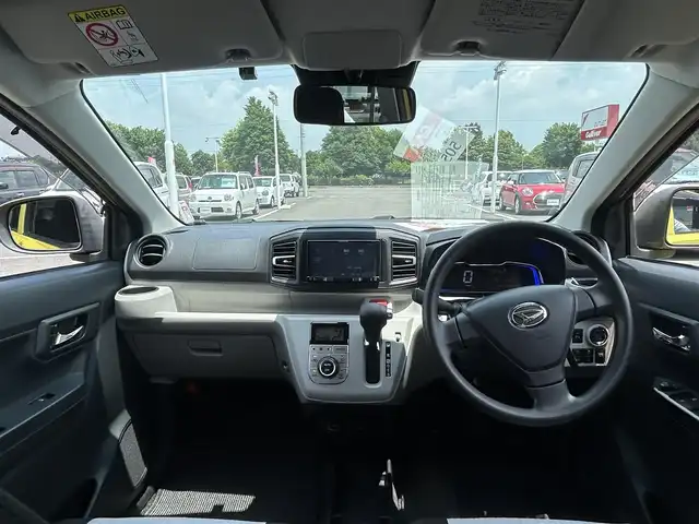 ダイハツ ミラ イース G SAⅢ 栃木県 2018(平30)年 4.2万km レモンスカッシュクリスタルM 社外SDナビ　/スマートアシストIII/前席シートヒーター/オートライト/前後コーナーセンサー/LEDヘッドライト/ヘッドライトレベライザー/純正フロアマット/純正14インチアルミ/アイドリングストップ/プッシュスタート/ドアバイザー/プッシュスタート