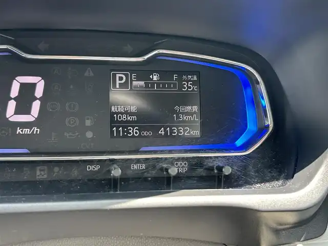 ダイハツ ミラ イース G SAⅢ 栃木県 2018(平30)年 4.2万km レモンスカッシュクリスタルM 社外SDナビ　/スマートアシストIII/前席シートヒーター/オートライト/前後コーナーセンサー/LEDヘッドライト/ヘッドライトレベライザー/純正フロアマット/純正14インチアルミ/アイドリングストップ/プッシュスタート/ドアバイザー/プッシュスタート
