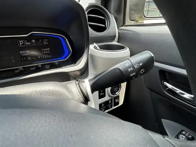 ダイハツ ミラ イース G SAⅢ 栃木県 2018(平30)年 4.2万km レモンスカッシュクリスタルM 社外SDナビ　/スマートアシストIII/前席シートヒーター/オートライト/前後コーナーセンサー/LEDヘッドライト/ヘッドライトレベライザー/純正フロアマット/純正14インチアルミ/アイドリングストップ/プッシュスタート/ドアバイザー/プッシュスタート