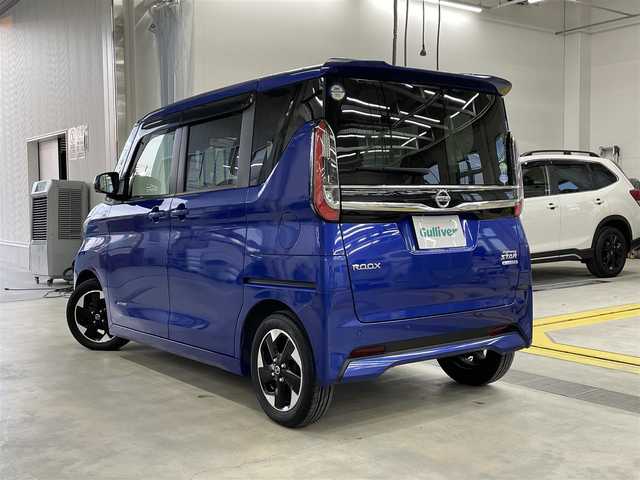 日産 ルークス ハイウェイスター X 兵庫県 2020(令2)年 2.6万km アトランティックブルー メモリナビ/フルセグテレビ/アイドリングストップ/ドアバイザー/プッシュスタート/両側パワースライドドア/ETC/純正フロアマット/純正アルミホイール/アラウンドビューモニター