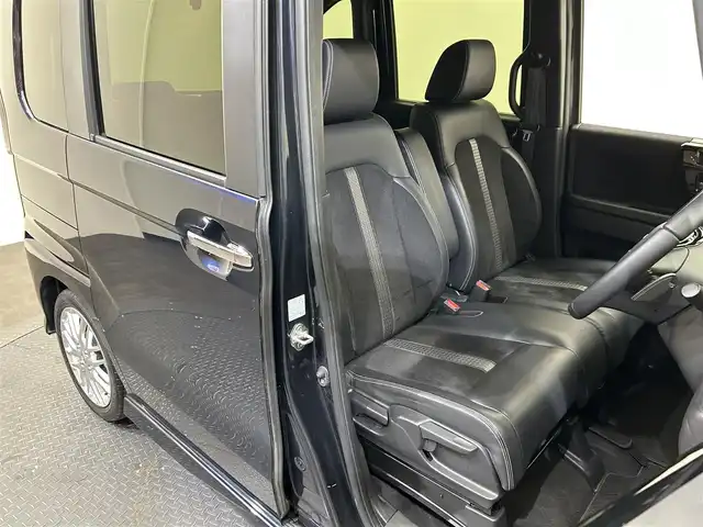 ホンダ Ｎ ＢＯＸ カスタム L ターボ 愛媛県 2021(令3)年 2.6万km ミッドナイトブルービームM ・純正８インチナビ/（フルセグＴＶ・ＢＴ・ＣＤ・ＤＶＤ・ＦＭ・ＡＭ・ＵＳＢ・ａｐｐｌｅｃａｒｐｌａｙ）/・バックカメラ　/・前後ドラレコ　/・ＥＴＣ　/・衝突軽減ブレーキ　/・レーンキープアシスト　/・レーダークルーズコントロール/・両側電動ドア/・オートマチックハイビーム/・前後コーナーセンサー/・DN席シートヒーター