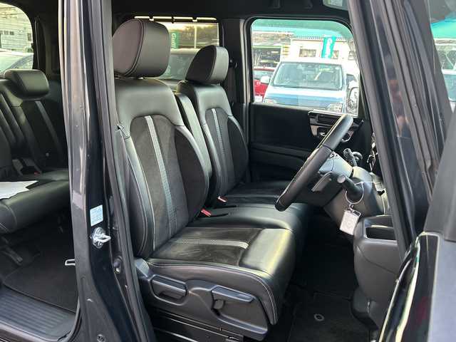 ホンダ Ｎ ＢＯＸ カスタム L ターボ 広島県 2021(令3)年 2.6万km ミッドナイトブルービームM ホンダセンシング/・衝突軽減ブレーキ　/・レーンキープアシスト　　/・レーダークルーズコントロール/純正８インチナビ/フルセグＴＶ/Bluetooth/ＣＤ/ＤＶＤ/ＵＳＢ/ａｐｐｌｅｃａｒｐｌａｙ/バックカメラ　/前後ドライブレコーダー/ＥＴＣ　/両側パワースライドドア/前後コーナーセンサー/ハーフレザーシート/前席シートヒーター/純正フロアマット/ＬＥＤライト/フォグライト/オートライト/オートマチックハイビーム/スマートキー/電動格納ミラー