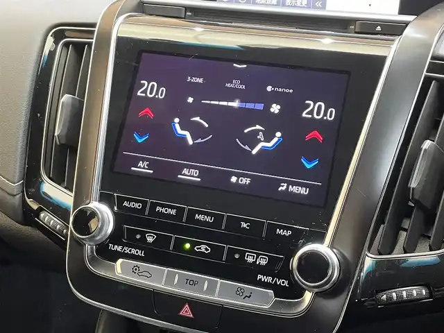 トヨタ クラウン ハイブリッド G－エグゼクティブ Four 岩手県 2019(令1)年 4.6万km ブラック ４WD/MTモード付きAT/全周囲カメラ/クルーズコントロール/プリクラッシュセーフティ/コーナーセンサー/レーンアシスト/標識認識機能/アイドリングストップ/ヘッドアップディスプレイ/オートライト/オートマチックハイビーム/パワーシート/シートヒーター/エアシート/純正ナビ/純正フロアマット/純正LEDヘッドライト