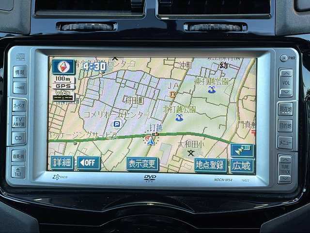 トヨタ ヴィッツ RS 大阪府 2005(平17)年 2.5万km スーパーレッドⅤ 純正ナビ/バックカメラ/ワンオーナー/純正アルミホイール/純正フロアマット/ABS/カーテンエアバッグ