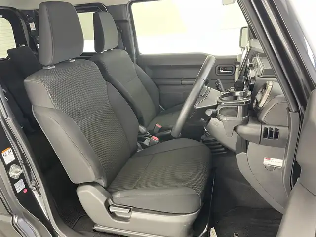 スズキ ジムニー XC 愛知県 2019(令1)年 5.8万km ブルーイッシュブラックパール3 社外ＤＡ　ＭＴ車　ＥＴＣ　ドラレコ　禁煙車　Ｂｌｕｅｔｏｏｔｈ　寒冷地仕様　シートヒーター　クルコン　純正アルミホイール　衝突軽減　ＬＥＤオートライト　レーンキープ　ダウンヒルアシスト　ターボ搭載車　プッシュスタート　スマートキー　