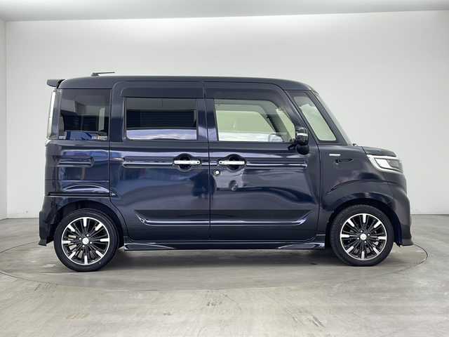 マツダ フレアワゴン カスタムスタイル ハイブリッド XS 兵庫県 2019(令1)年 5.6万km ブルーイッシュブラックパール3 ・純正ナビ（フルセグ・BT・DVD・CD・SD）/・両側パワースライドドア/・ETC/・LEDオートライト/・フォグランプ/・オートマチックハイビーム/・衝突軽減ブレーキ/・車線逸脱警報/・コーナーセンサー/・横滑り防止装置/・アイドリングストップ/・シートヒーター/・シートリフター/・後席サンシェード/・純正15インチアルミホイール/・ステアリングリモコン/・サーキュレーター/・スマートキー/・プッシュスタート/・ドアバイザー/・W＋サイドエアバック/・LEDルームランプ/・電動格納ミラー