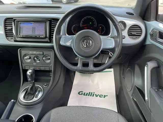 フォルクスワーゲン ザ・ビートル デザイン 和歌山県 2012(平24)年 7.9万km ライトブルー carrozzeria製社外ナビ(フルセグTV/FM/AM/CD/DVD/SD/iPod/Bluetooth/USB/AUX)/バックカメラ/ETC/クルーズコントロール/取扱説明書/保証書