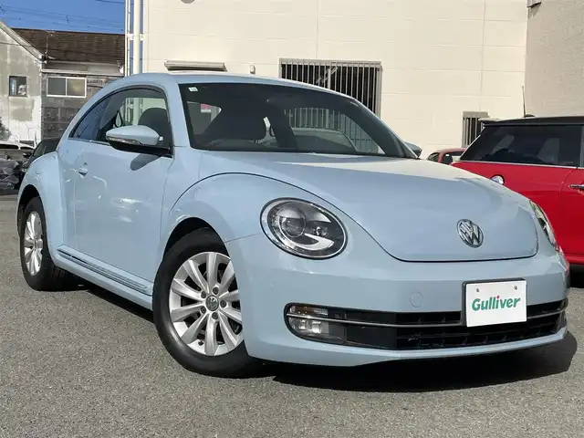 フォルクスワーゲン ザ・ビートル デザイン 和歌山県 2012(平24)年 7.9万km ライトブルー carrozzeria製社外ナビ(フルセグTV/FM/AM/CD/DVD/SD/iPod/Bluetooth/USB/AUX)/バックカメラ/ETC/クルーズコントロール/取扱説明書/保証書