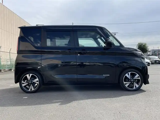 日産 ルークス HWS Gターボ プロパイロットED 東京都 2021(令3)年 2.9万km ブラック 純正ナビ/フルセグTV/CD/DVD/アラウンドビューモニター/プロパイロット/両側ハンズフリーオートスライドドア/ETC2.0/前後ドライブレコーダー/LEDヘッドライト/SOSコール/純正アルミホイール