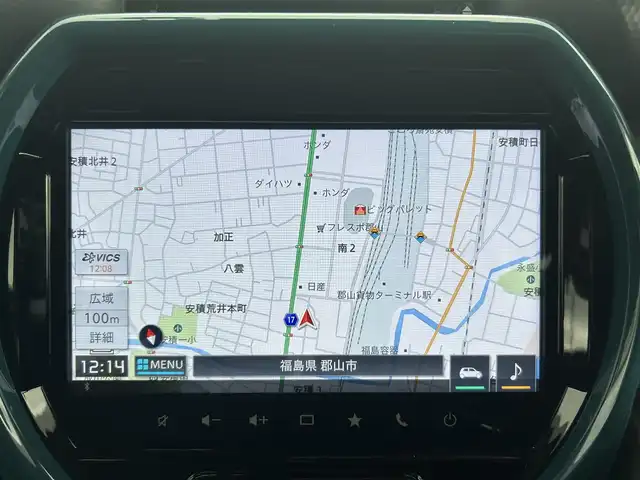 スズキ ハスラー HYBRID X ターボ 福島県 2020(令2)年 2.7万km デニムブルー ガンメタリック 2トーン 純正ナビゲーション/【CD/DVD/USB/BT/TV】/全方位モニター/ビルトインETC/ドライブレコーダー/前席シートヒーター/パドルシフト/デュアルカメラブレーキサポート/アダプティブクルーズコントロール/車線逸脱抑制機能/車線逸脱警報機能/アイドリングストップ/シートバックテーブル/LEDオートライト/LEDフォグランプ/純正フロアマット/ドアバイザー