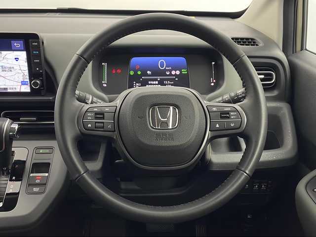 ホンダ フリード ハイブリット e:HEV クロスター 栃木県 2025(令7)年 1.7万km ベージュ ワンオーナー/純正9インチメモリーナビ/フルセグTV/USB/Bluetooth/バックカメラ/両側パワースライドドア/レーダークルーズコントロール/前後ドライブレコーダー/ホンダセンシング/ブラインドスポットモニター/シートヒーター/オートライト/ETC/LEDヘッドライト/フォグランプ/スマートキー/プッシュスタート/純正15インチAW