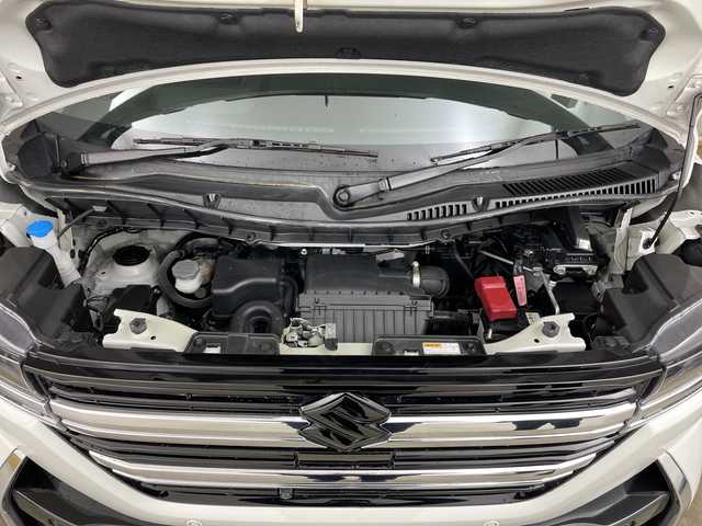 スズキ スペーシア カスタム HYBRID XS 道央・札幌 2024(令6)年 1.5万km ピュアホワイトパール/ブラック2トーン ・4WD/・スズキセーフティーサポート/・レーダークルーズコントロール/・純正ディスプレイオーディオ/・ナビ&BT&SD&HDMI&USB&フルセグTV/・AppleCarPlay&AndroidAuto/・全方位カメラ/・両側パワースライドドア/・アイドリングストップ/・ステアリングスイッチ/・ステアリングヒーター/・ハーフレザーシート/・前席シートヒーター/・ヘッドアップディスプレイ/・オートライト/・LEDヘッドライト/・スマートキー/・スペアキー/・積込スタッドレス社外AW付