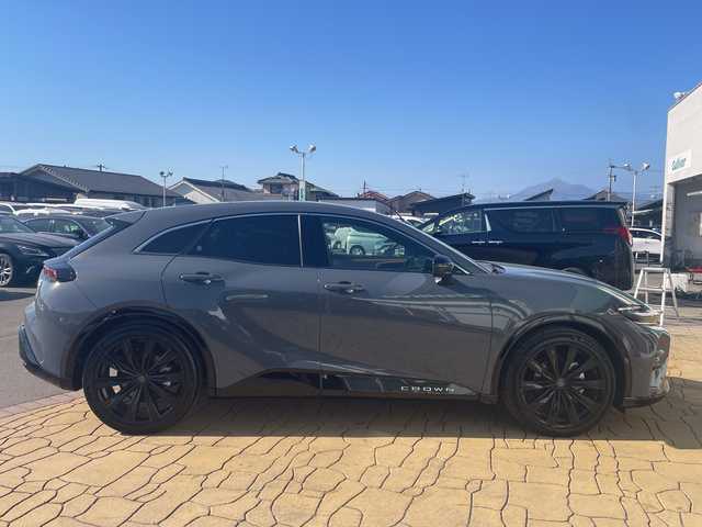 トヨタ クラウン スポーツ Z 宮崎県 2024(令6)年 4.9万km グレー パノラマルーフ/純正ディスプレィオーディオ/ブラインドスポットモニター(BSM)/デジタルインナーミラー/革シート/前席両側パワーシート/前席両側ベンチレーション/ETC2.0/パワーバックドア/全方位カメラ/LEDライト/レーザークルーズコントロール/トヨタセーフティセンス/Miracast/フルセグ