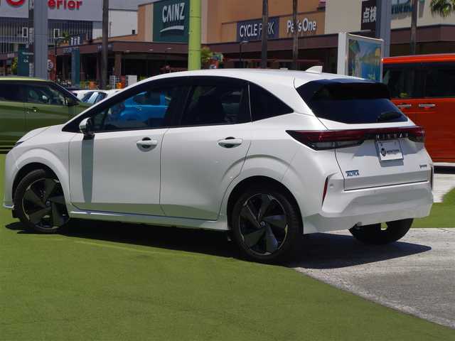 日産 オーラ G レザーエディション 千葉県 2023(令5)年 3.4万km ピュアホワイトパール エマージェンシーブレーキ/プロパイロット/インテリジェントクルーズコントロール/レザーシート/BOSE/純正コネクトナビ/地デジTV/【Bluetooth接続】/アラウンドビューモニター/ドライブレコーダー/革巻きステアリング/ステアリングスイッチ/ETC/LEDヘッドライト/フォグライト/ウインカーミラー/コーナーセンサー/純正17インチアルミホイル/サイド/カーテンエアバッグ/インテリジェントキー
