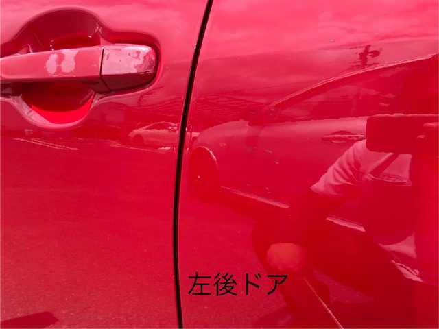 トヨタ アクア S 三重県 2014(平26)年 11万km スーパーレッドⅤ モデリスタ16インチアルミホイール/エアロ(F/S/R)/ダウンサス/純正ナビ(Bluetooth/CD/AM/FM/TV)/ETC/純正マット/ドアバイザー/スペアキー