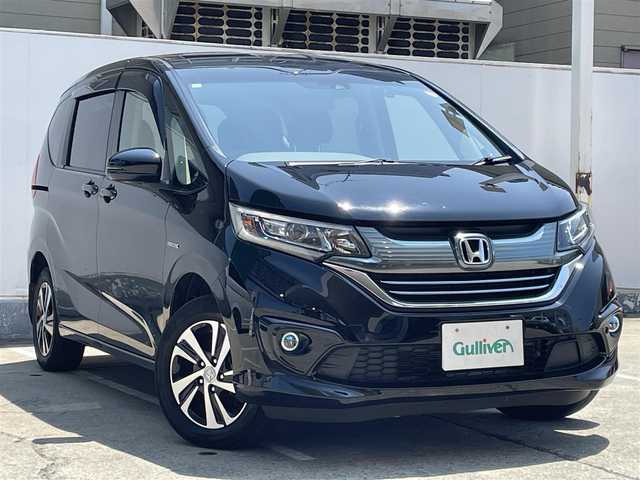 ホンダ フリード ハイブリット G ホンダセンシング 青森県 2017(平29)年 3.5万km クリスタルブラックパール 4WD/純正メモリナビ/フルセグ/CD/DVD/BT/寒冷地仕様/両側パワースライドドア/クルーズコントロール/プリクラッシュ/レーンキープアシスト/横滑り防止機能/アイドリングストップ/ステアリングスイッチ/フォグランプ/カーテンエアバッグ/社外ドラレコ/ETC/ハーフレザーシート/シートヒーター/ウォークスルー/純正アルミ/純正フロアマット/冬タイヤ積み込み有/保証書/取扱説明書