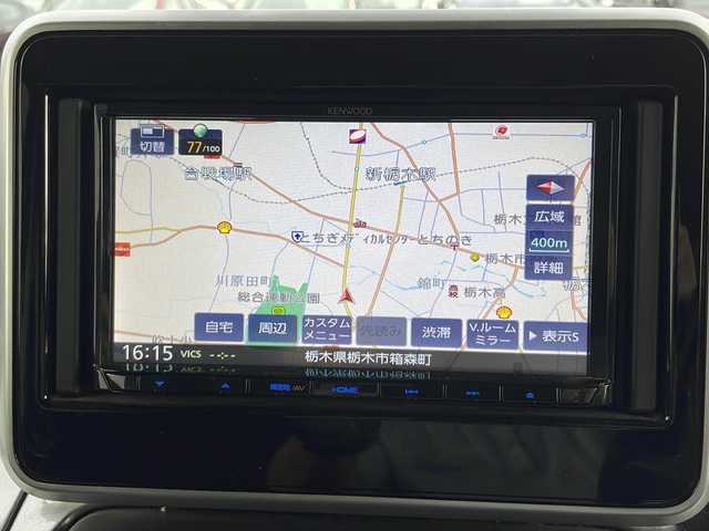 スズキ スペーシア ギア HYBRID XZ 栃木県 2020(令2)年 7.6万km オフブルーメタリック/ガンメタリック2トーンルーフ 社外SDナビ/ワンセグTV/バックカメラ/前後ドライブレコーダー/両側パワースライドドア/スペアキー/ETC/横滑り防止機能/盗難防止装置/レーンキープアシスト/クルーズコントロール/衝突被害軽減システム/アイドリングストップ/シートヒーター/プッシュスタート/ウォークスルー/純正フロアマット/スタッドレスタイヤ