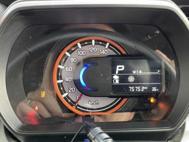 スズキ スペーシア ギア HYBRID XZ 栃木県 2020(令2)年 7.6万km オフブルーメタリック/ガンメタリック2トーンルーフ 社外SDナビ/ワンセグTV/バックカメラ/前後ドライブレコーダー/両側パワースライドドア/スペアキー/ETC/横滑り防止機能/盗難防止装置/レーンキープアシスト/クルーズコントロール/衝突被害軽減システム/アイドリングストップ/シートヒーター/プッシュスタート/ウォークスルー/純正フロアマット/スタッドレスタイヤ