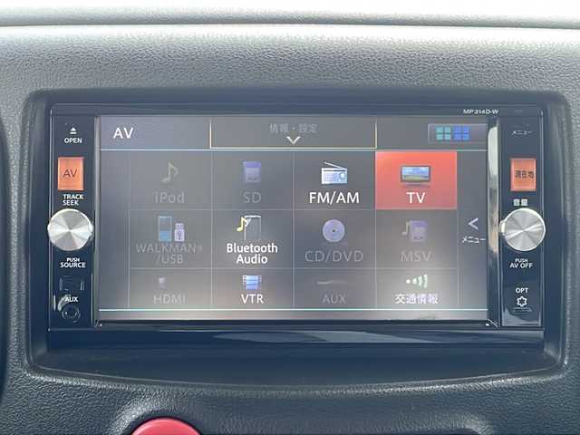 日産 キューブ 15X Vセレクション 三重県 2015(平27)年 8万km ブリリアントホワイトパール 純正7型ナビ(AM/FM/CD/DVD/TV/BT)/フルセグTV/バックカメラ/スペアキー/オートライト/前後ドライブレコーダー/アイドリングストップ/横滑り防止/純正フロアマット/電動格納ミラー/禁煙車